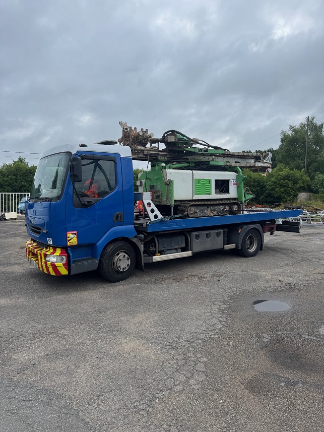 Enlevement machine btp suresnes  92150 ile de france